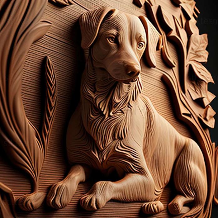 3D модель Поденко ибиценко собака (STL)